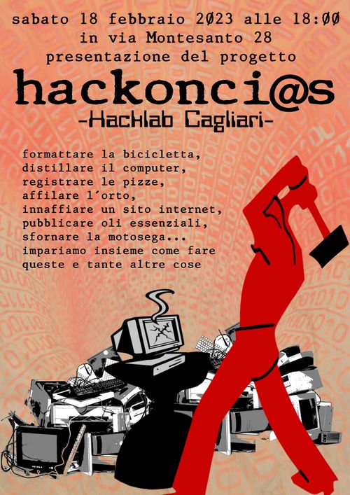 Presentazione di Hackonci@s-Hacklab Cagliari