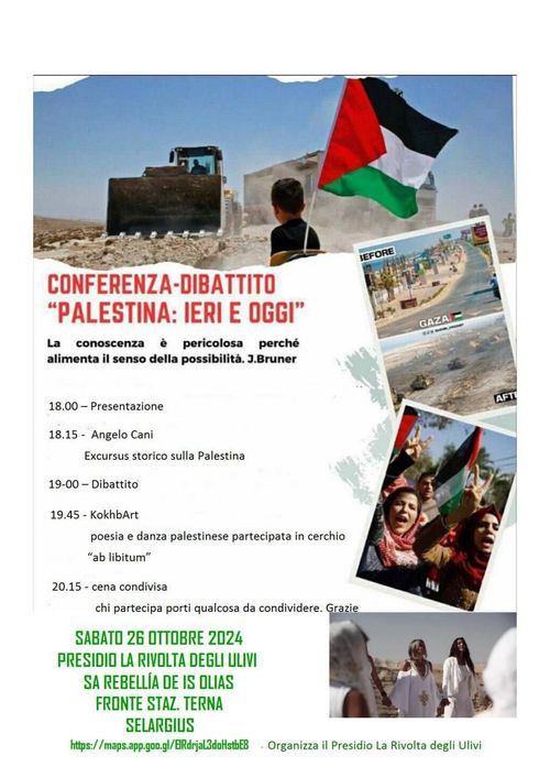 Palestina ieri e oggi