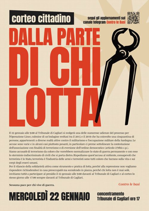 DALLA PARTE DI CHI LOTTA