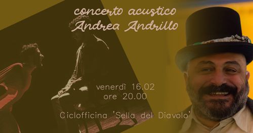 Cicloaperitivo: concerto in acustico di Andrea Andrillo