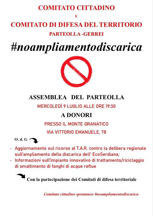 Assemblea del Parteolla