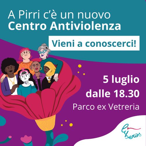 A Pirri c’è un nuovo Centro Antiviolenza: vieni a conoscerci!