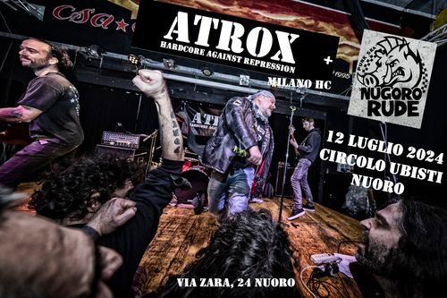 Hardcore punk night con Atrox + Nugoro Rude 