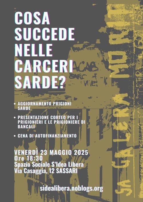 Cosa succede nelle carceri sarde?