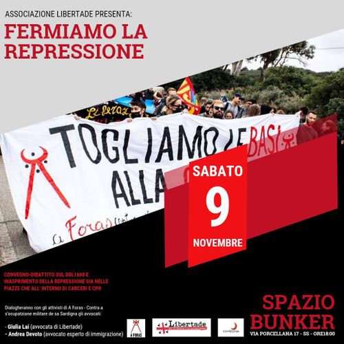 Fermiamo la repressione 