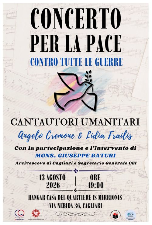 CONCERTO PER LA PACE CONTRO TUTTE LE GUERRE