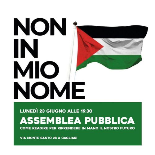 Non in mio nome - Assemblea pubblica
