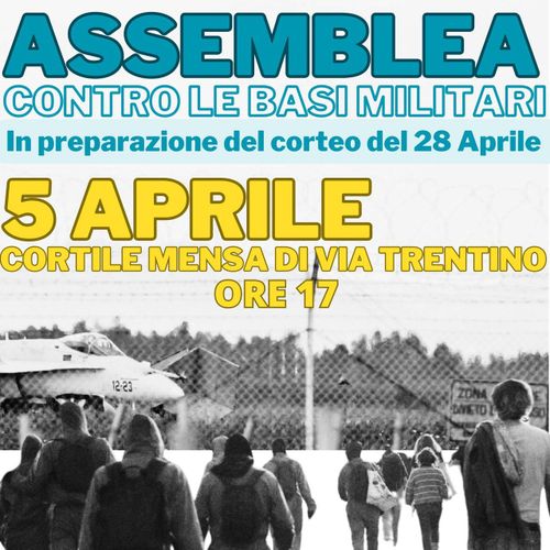 Assemblea Pubblica per  preparare assieme la giornata di lotta del28 aprile.
