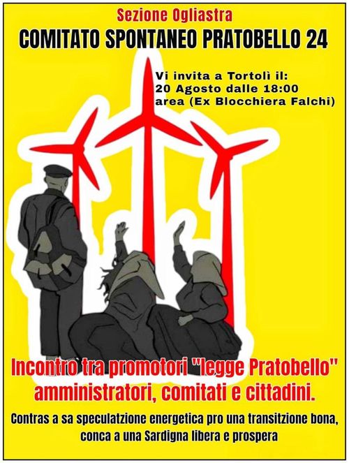 Incontro tra promotori "Legge Pratobello"