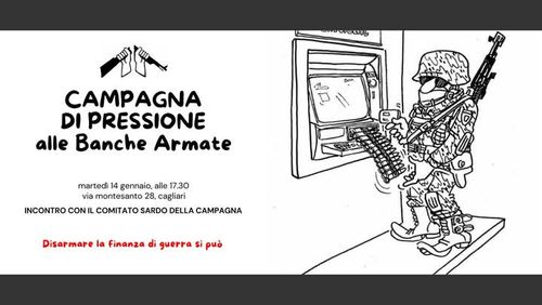 Disarmare la finanza di guerra si può/ Campagna di pressione alle Banche armate