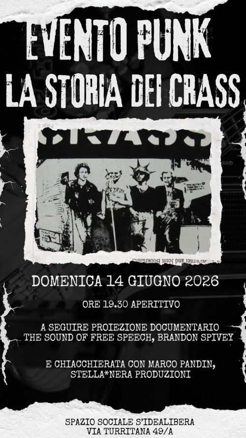 Evento punk -La storia dei Crass-